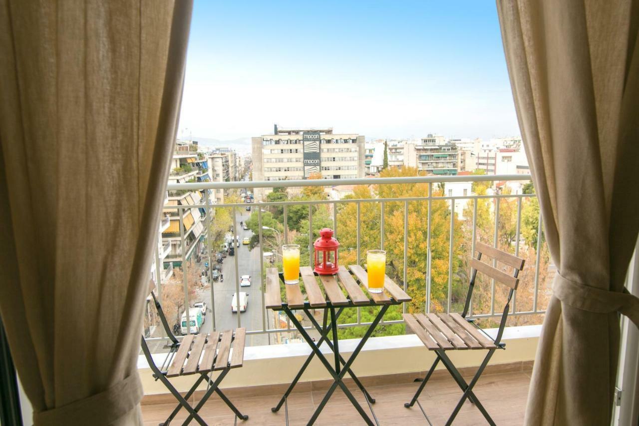 Magnificent Luxury Retrostyle Flat Acropolis View Apartment เอเธนส์ ภายนอก รูปภาพ